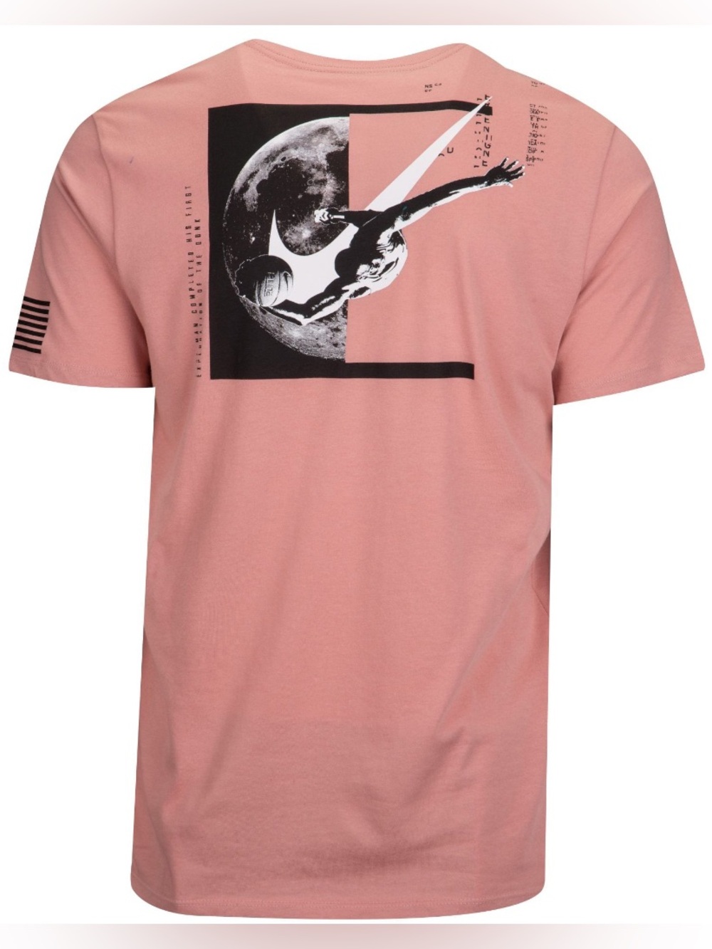 LeBron James 15 x Nike Men’s Rust Pink Lift Off Basketball T-shirt